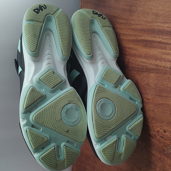 Ryka Womens 9.5 Devotion XT Mid Top Training Shoe Pink Black Teal Mesh Sneakers - Picture 10 of 10